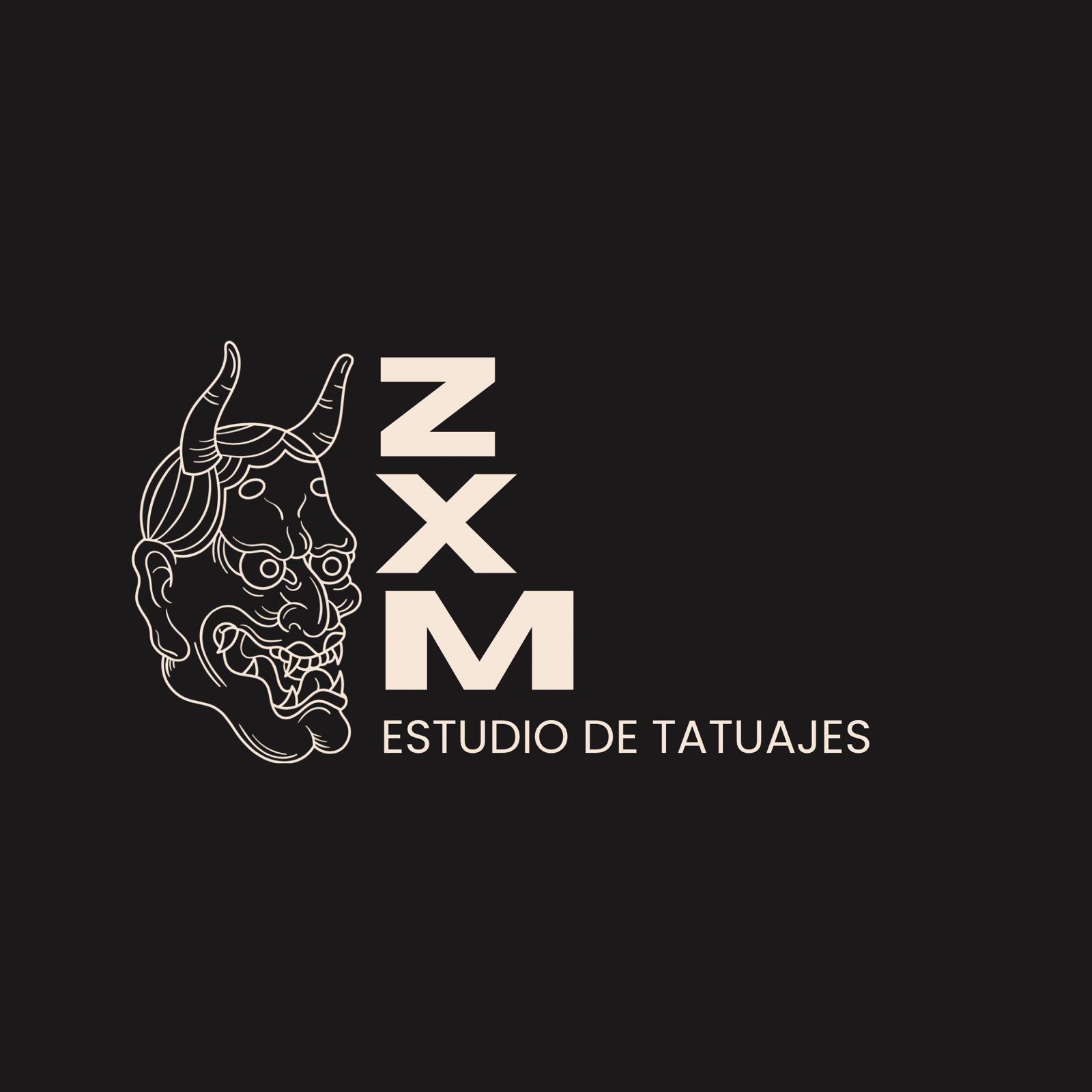 ZXM Estudio de Tatuajes — identidad Hannya